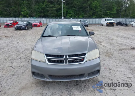 2013 Dodge Avenger Se from USA, damaged, VIN 1C3CDZAB0DN648988